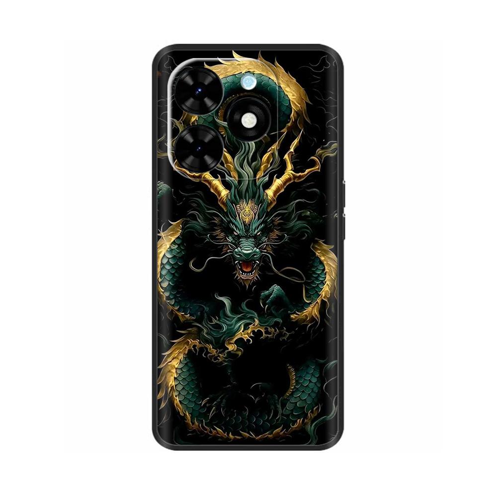 Spark Go 2024 Case For Tecno Spark Go 2024 Phone Case Cute Panda Back Cover For Techno Spark Go 2024 Protection Coque Fundas