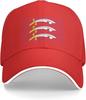 Flag of Essex Swords Baseball Cap Polyester Adjustable Outdoor Sports Hat Unisex
