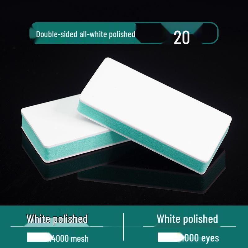 Wenwan Double-Sided Polishing Block: Mirror Finish Sponge Sandpaper Tool for Vajra and Bodhi