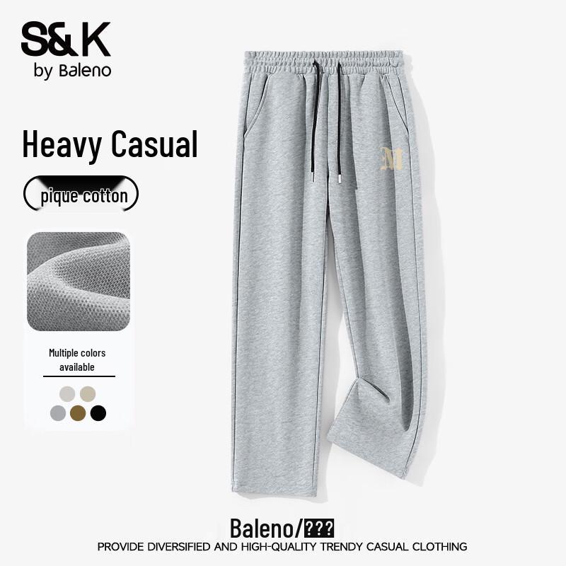 Baleno Men's S&K Series Straight-Leg Casual Pants