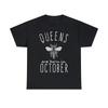 T-shirt Graphique Les Reines Naissent en Octobre, S-5XL