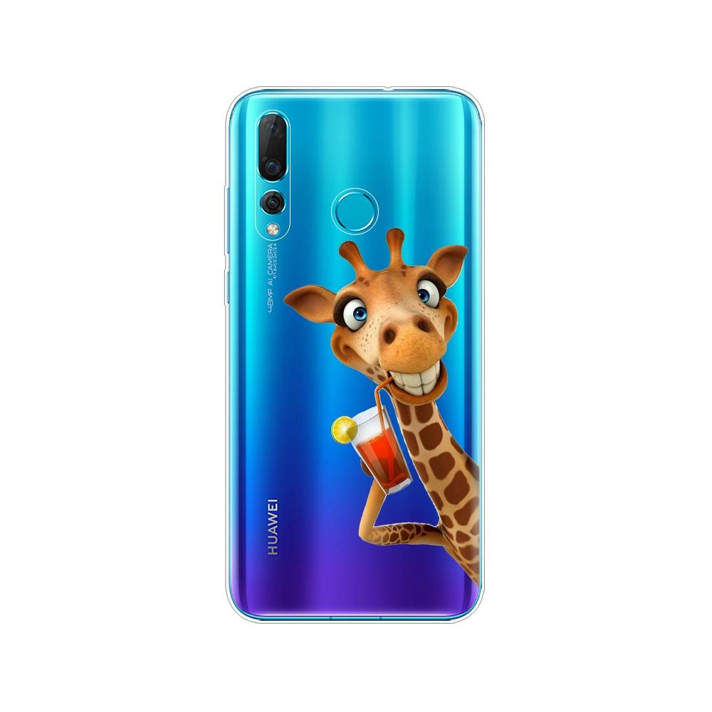 Mobile Silicon Phone Bag Case For Huawei Nova 4 4e Case Soft TPU Back Phone Cover For Nova4 nova4E Cover Protective Back Cover