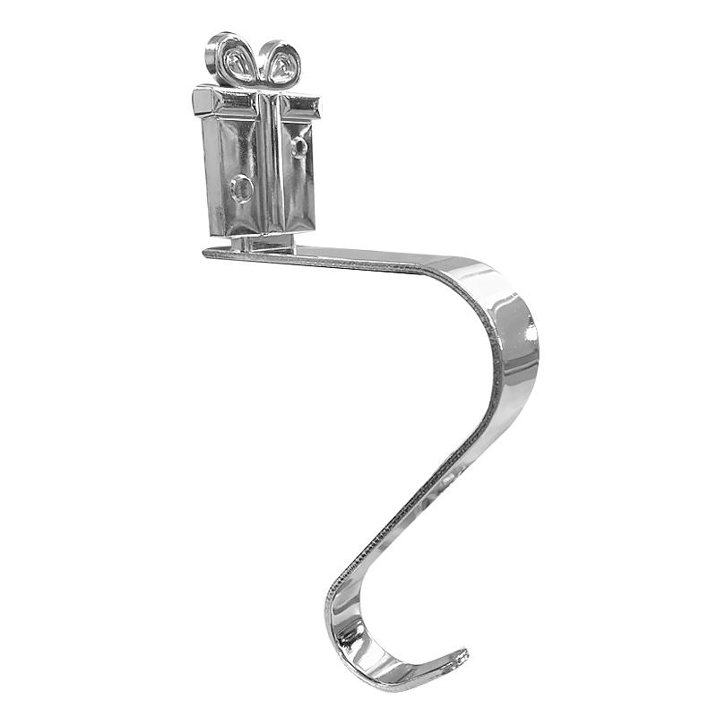 1 Stück Kaminhaken Wohnzimmer Schneeflocke Baum Elf Zuhause Weihnachtsstrumpfhaken Weihnachtsgeschenk Goldener Silberner Haken Schlafzimmer Metall Küche