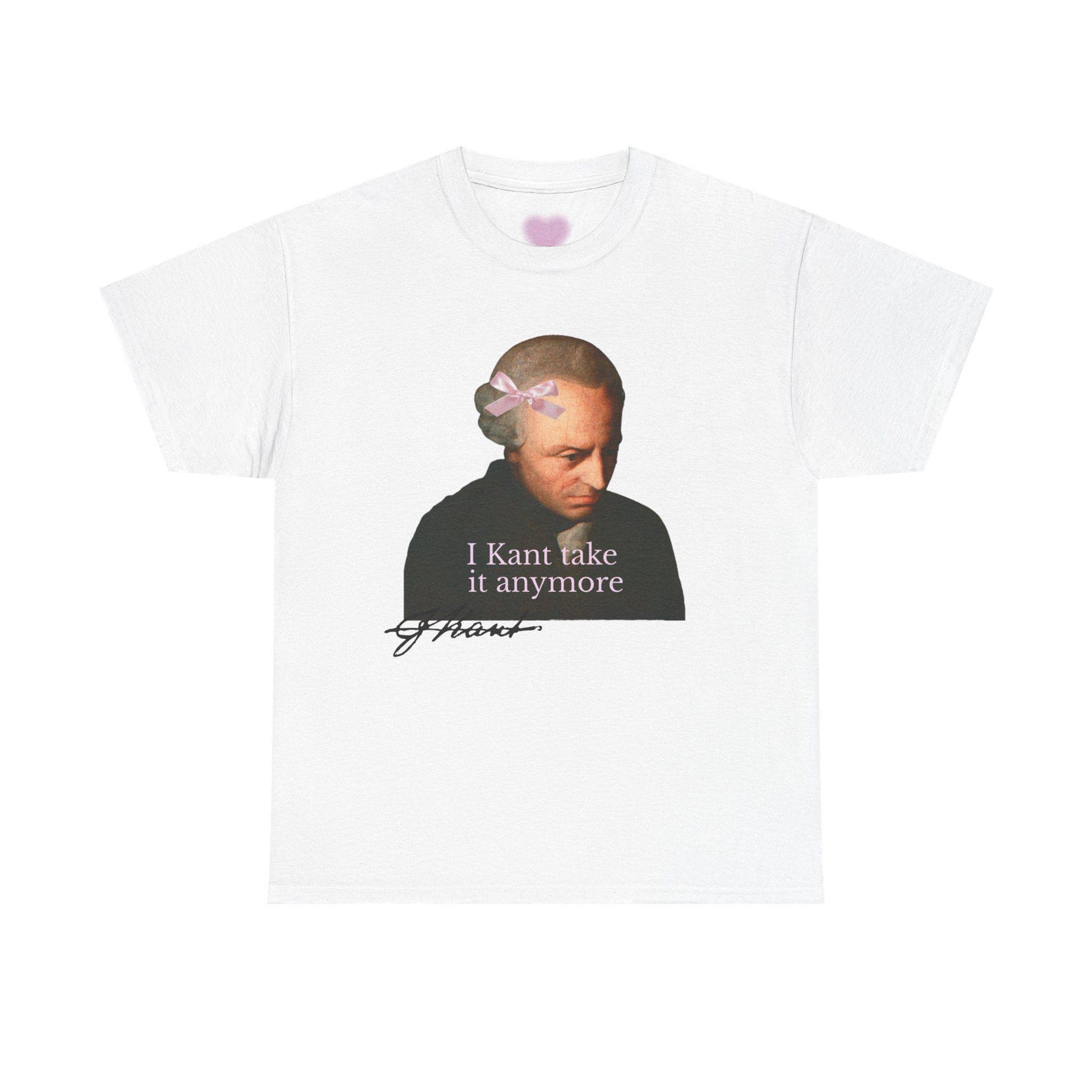 Immanuel KanT-Shirt, Philosophy Lover Shirt, Classic Literature, Teacher Gift Top, Student Gift, Bookish T-Shirt, Gift for Him/Her, 2XL