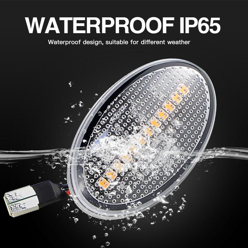 for Mercedes-Benz Vito W639 2003-2014 A-Class W168 1997-2001 Smart W450&W452 1998-2007 LED Dynamic Side Marker Turn Signal Light