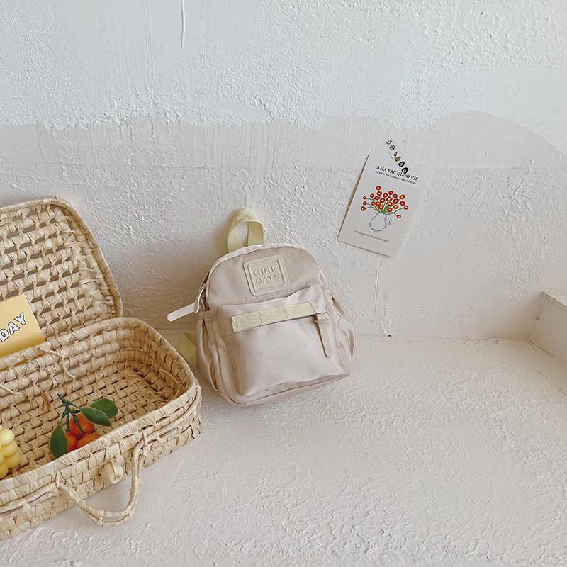 Cute Korean Style Lightweight Oxford Cloth Backpack For Toddler Kids Boys And Girls