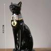 Creative Egyptian Lucky Cat Resin Ornament for Home Decor