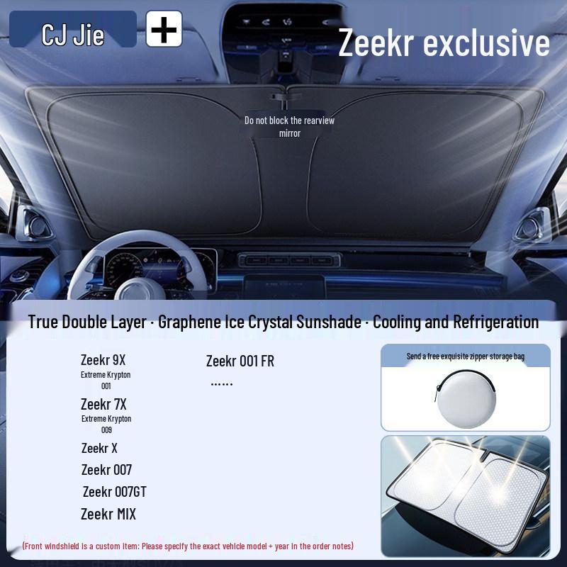 Car Windshield Sunshade Umbrella - Heat and Sun Blocker Visor Cover