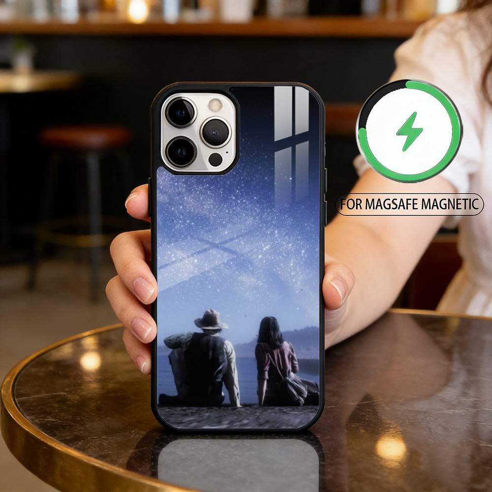 

C-Clair Obscur Expedition 33 Magnetic For Magsafe Wireless Charging Phone Case For iPhone17,16,15,14,13,12,11 Plus,Pro Max iPhone12PROMAX