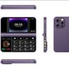 V-899 Rollover Folding Mobile Phone Non-intelligent 2G Foreign Language Machine