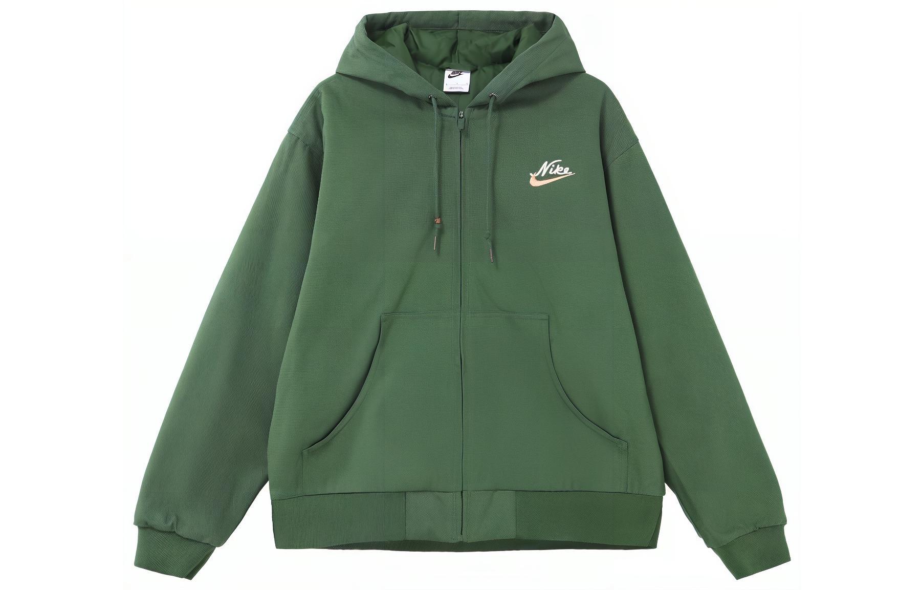 Nike Jackets Men s Green Hooded Moderate Other FV8454-341 XXL