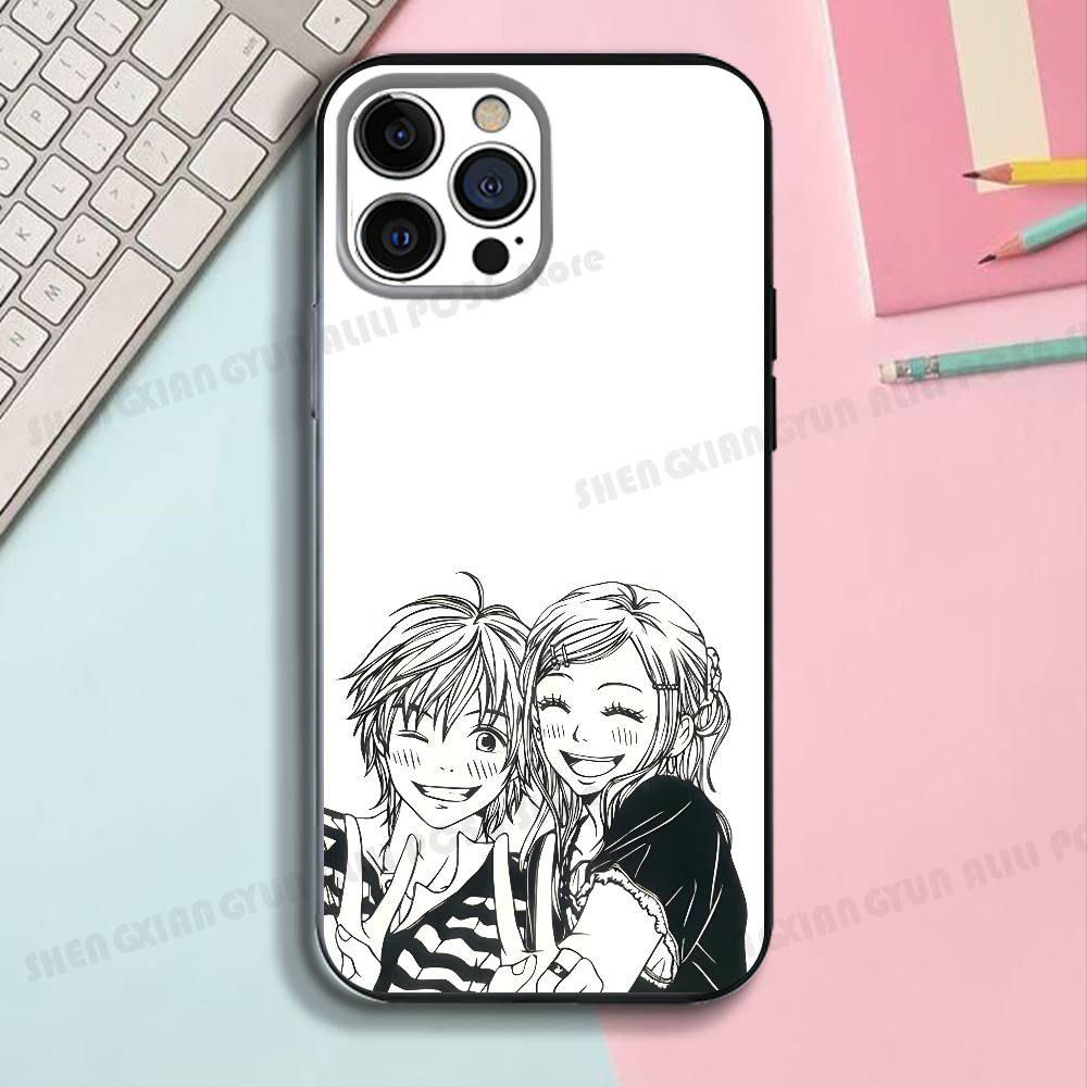 

Cartoon Lovely C-Complex Risa Black Matte Phone Case For IPhone 17,16,15,14,13,12,13,12 Pro Max Plus XS Silicone Soft Back Cover iPhone12