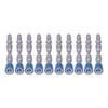 10PCS 1 4 In Magnetic Double Head Screwdriver Bits Set Electric Cross Screw Driver Head Kit
