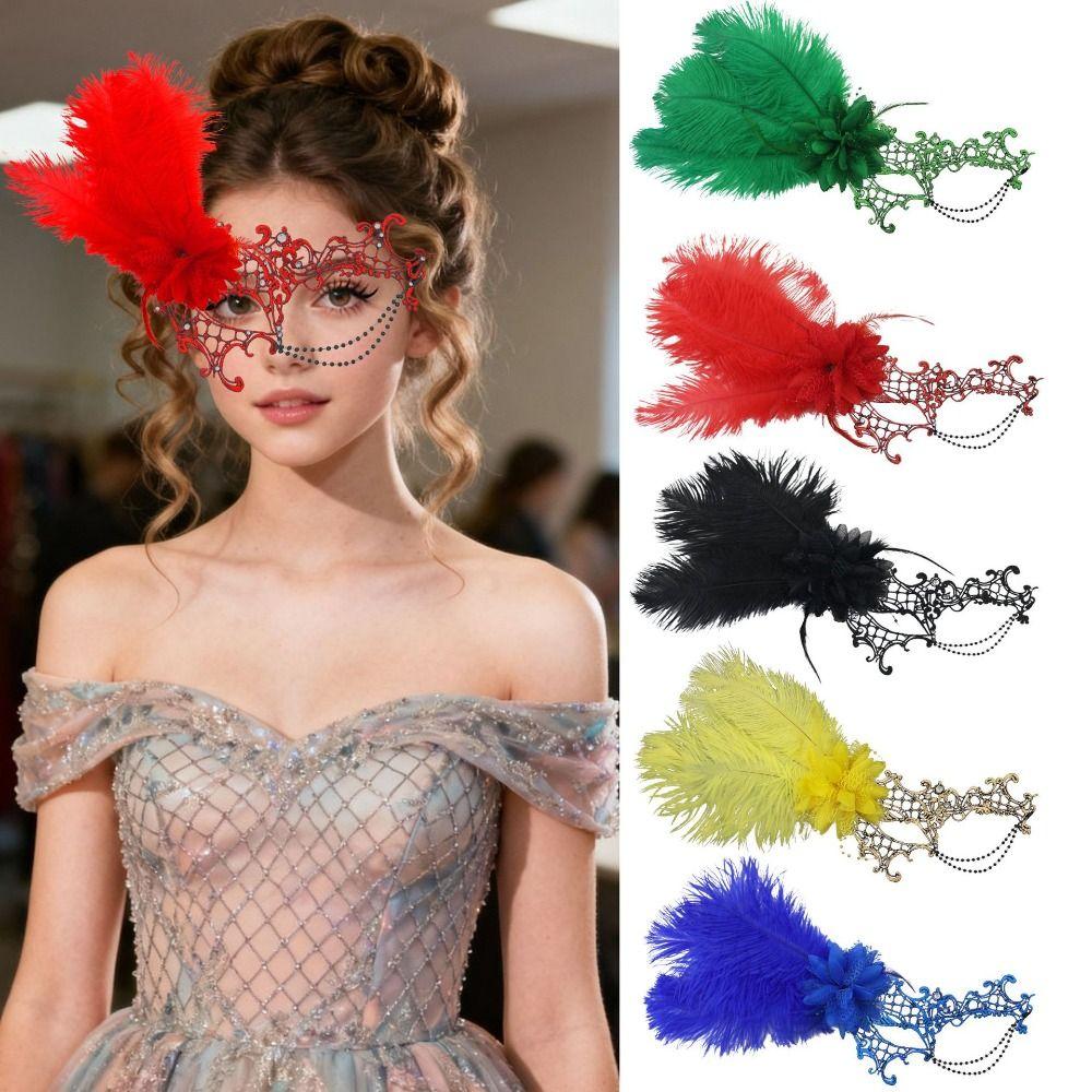 Gradient Color Lace Masquerade Mask Cosplay Masquerade Cosplay Festival Party