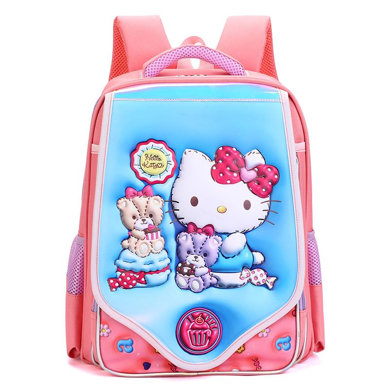 Zaino Cartone Animato 3D per Bambini Ragazzi Ragazze Studenti Scuola Elementare Carino Leggero Anti-Gravità Guscio Duro Borsa per Libri Grande Capacità Durevole