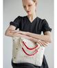 [TOCCA] LUCKY SHOWER CANVASTOTE Canvas Tote Bag (Off-White X Heart Pattern 2) Available In Otona Hyakka Collaboration Colors (Online & Select Stores