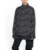 Balenciaga Logomania All Over SS23 Shirt Men's Black 662983TNLL11070