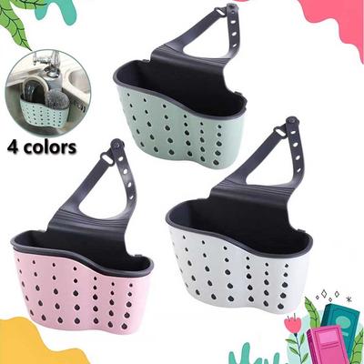 1 pezzo Cesto Drenante per Stoccaggio Domestico Porta Lavello da Cucina Scaffale Regolabile per Sapone e Spugna Borsa Cesto Drenante da Appendere Accessori da Cucina
