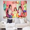 LightOn Girls background cloth twodimensional girl bedroom dormitory decoration homestay bedside atmosphere anime tapestry