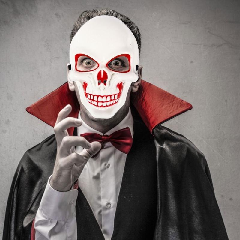 Skeleton Head Mask for Women Men Halloween Mask, Halloween Cosplay Mask Skeleton Head Full Face Mask
