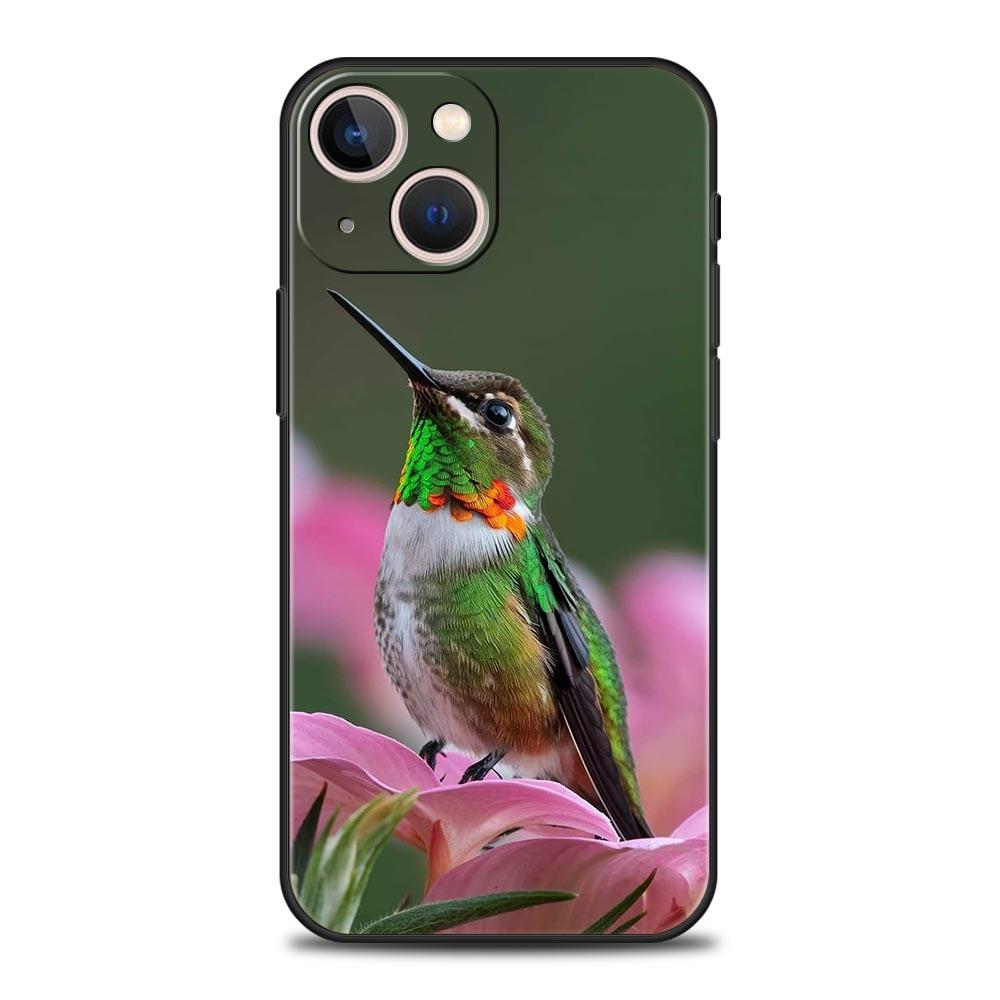 Hummingbird Phone Case For iPhone 16e 15 14 13 12 11 Pro Max XS X XR SE 7 8 Plus Shell iPhone 16 Soft TPU Cover