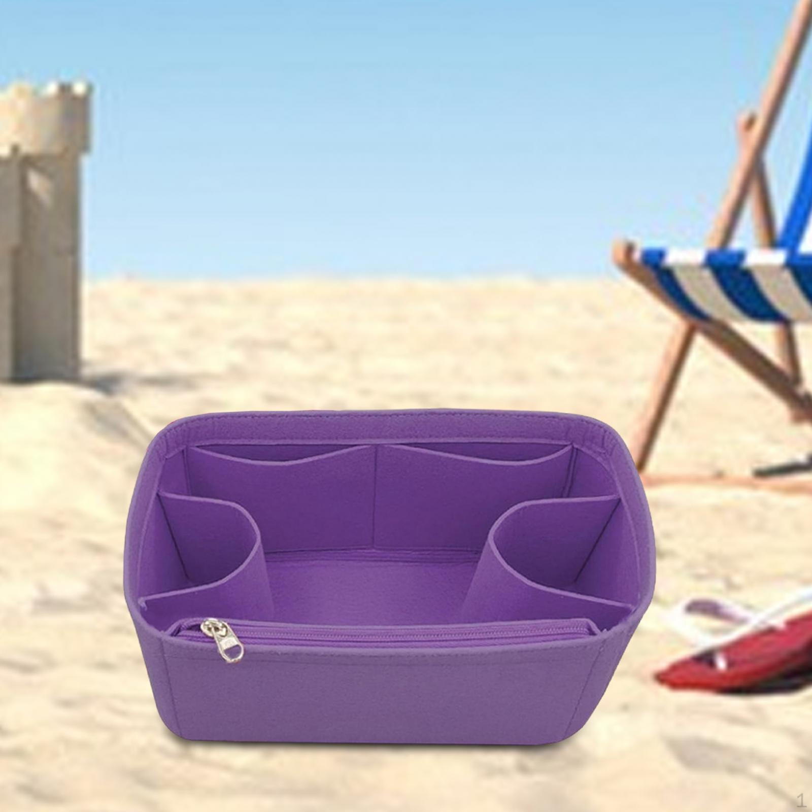 

Войлочная вставка сумка аксессуары для хранения сумка для пляжа женщины свидания путешествия Large