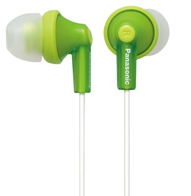 Panasonic špuntová sluchátka zelená RP-HJE150-G