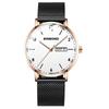 BINBOND Luxury Quartz Wristwatches For Men Luminous Waterproof Week Display Auto Date Men's Watch Stainless Steel Reloj