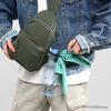 Men's Chest Bag, Fashionable Chest Messenger Bag, Niche Waist Bag, Large-Capacity Casual Commuter Shoulder Bag, Travel Backpacks