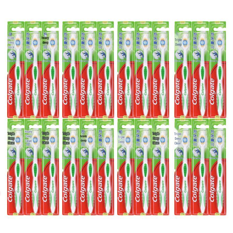 Colgate Triple Deep Clean Soft Bristle Toothbrush