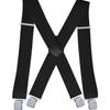 Men's 5 Cm Elastic Casual Polyester Suspenders with Clips
