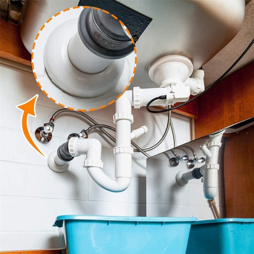 4pcs PP Plastic Easy Installation Water Pipe Angle Valve Collars 20mm Drainage Pipe Cover  Worker