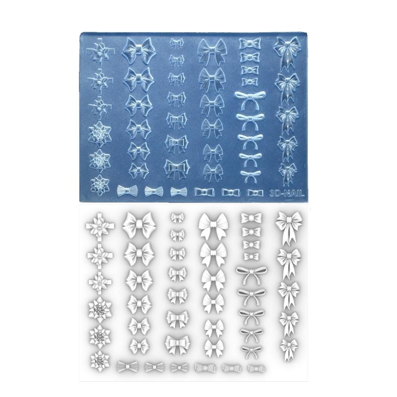 Creative Nail Art Silicone Mould for Easy Pattern and Designs Creation Soft Materials Fit Various Nail Shapes and Lengths
