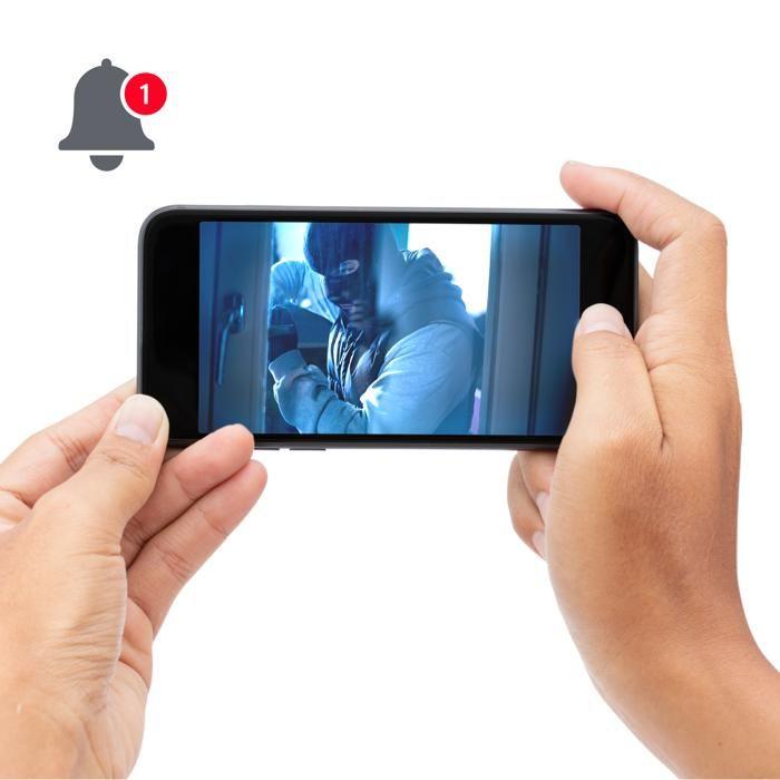 Alecto DVC126IP - Caméra Wi-fi pour usage intérieur - Blanc