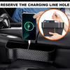 Car seat gap filling material, car seat storage box, and storage front and side seat spa storage box