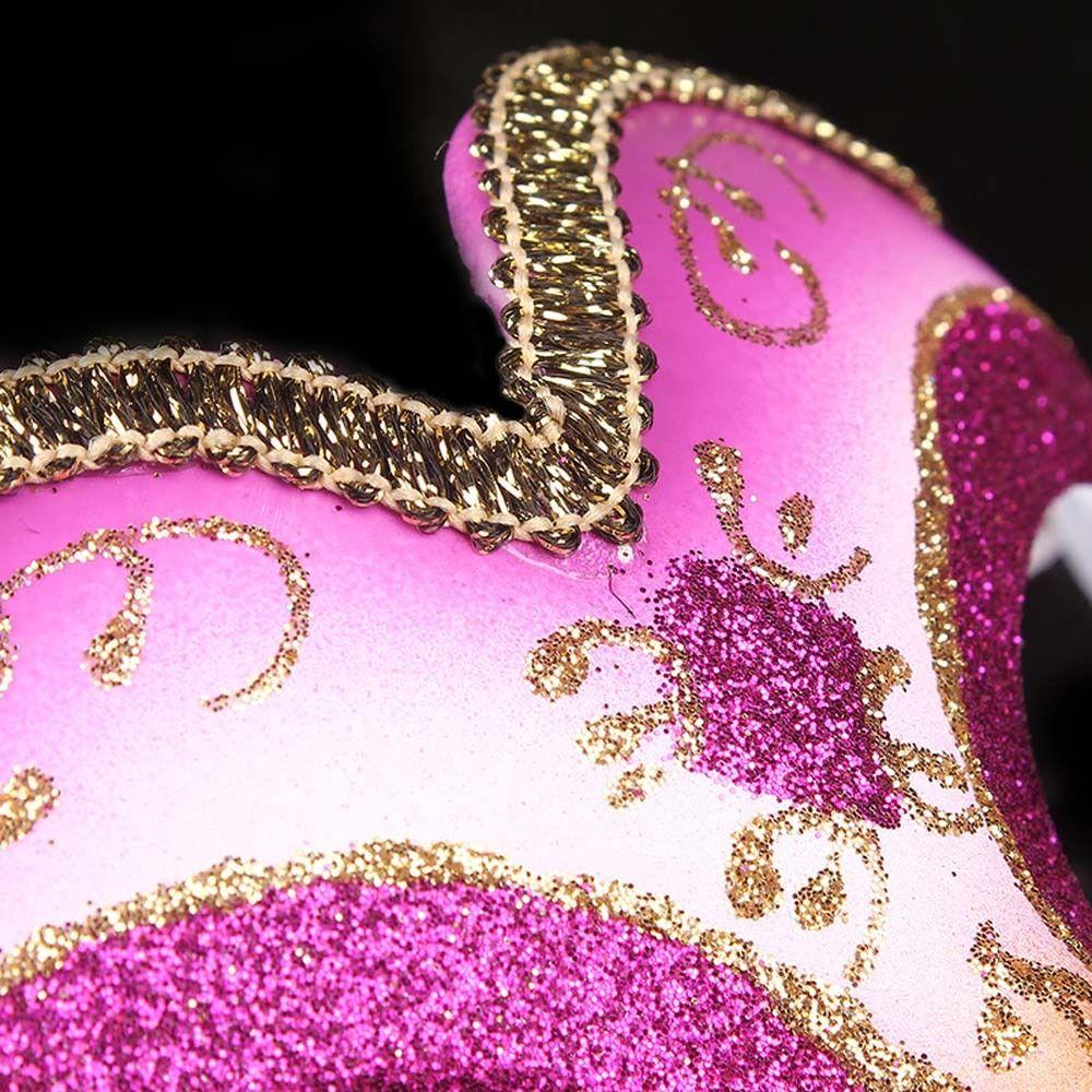 Eye Half Face Halloween Mask Plastic Makeup Props Mask Cosplay Accessory  Fancy Dress