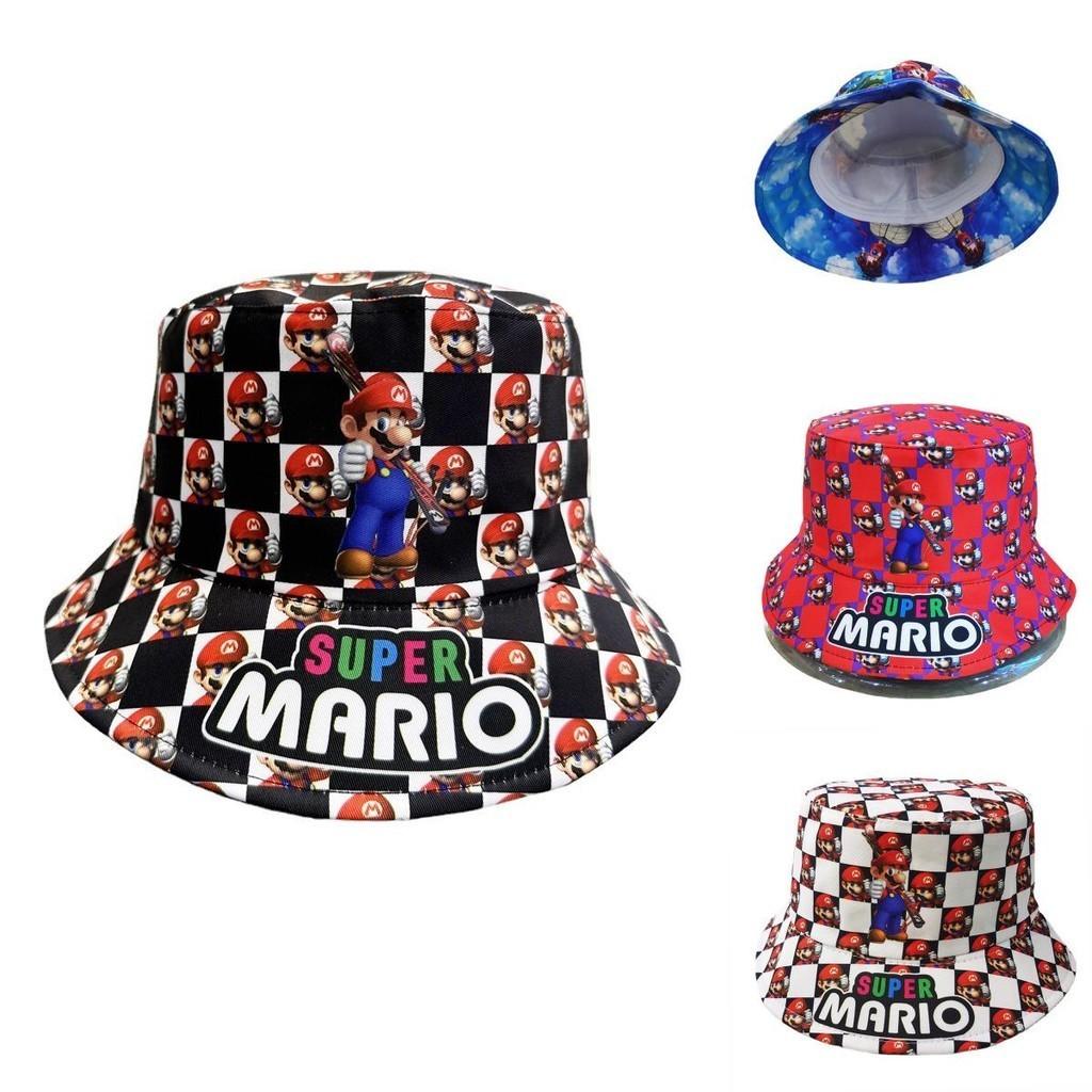 Stylish And Protective Sun Hat With Mario Bros. Design