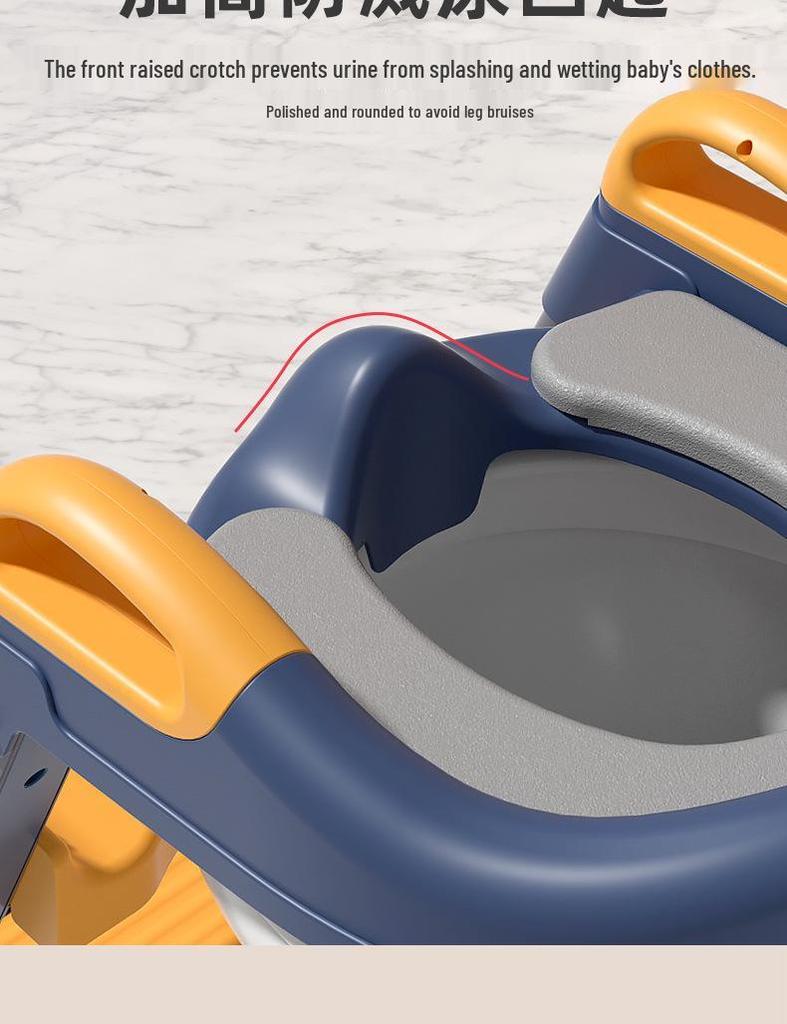 Foldable Children's Potty Ladder & Toilet Seat