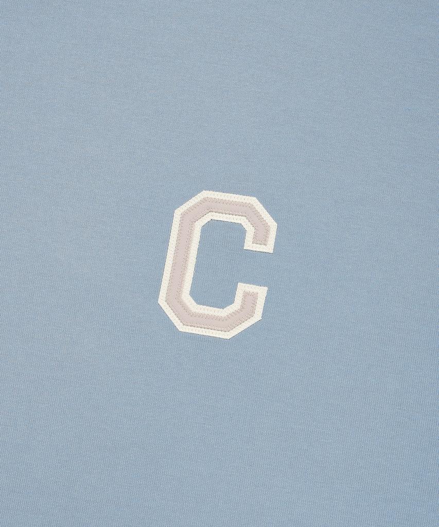 COVERNAT Cool Cotton Shine C Logo T-Shirt Sky Blue