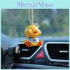 Cute Resin Cartoon Duck Car Mirror Hanging Decoration For Car Interior