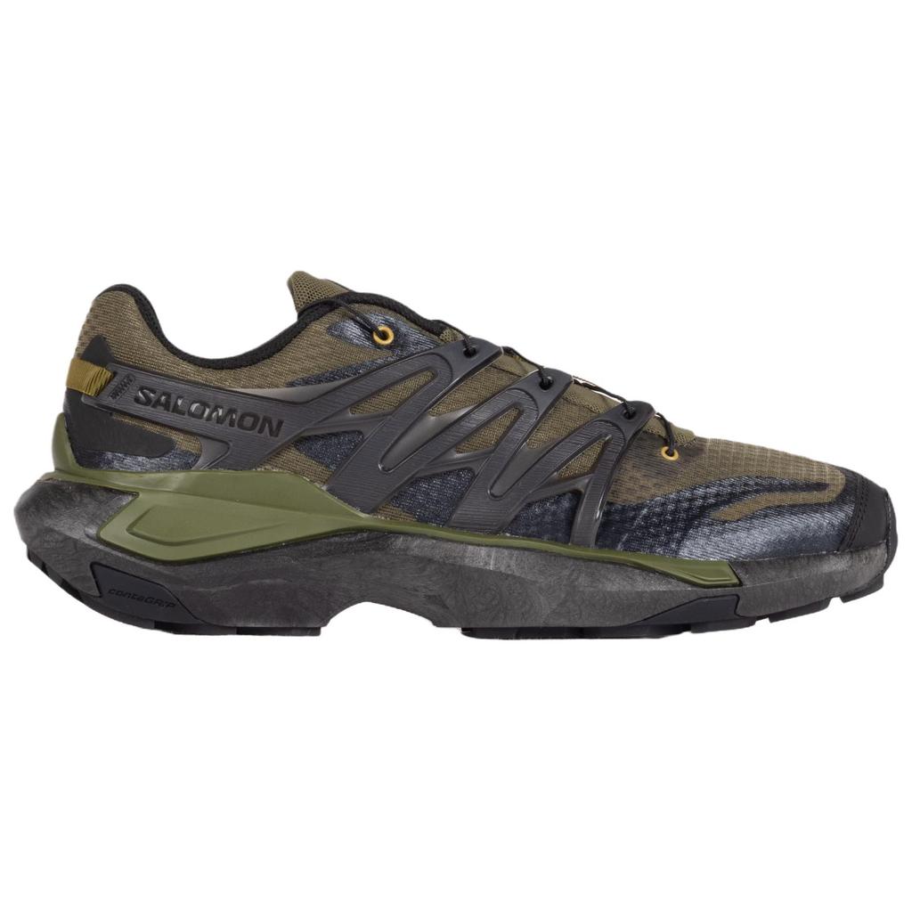 SALOMON XT PU.RE ADVANCED Mesh Low top Running Shoes Unisex Army Green 491034