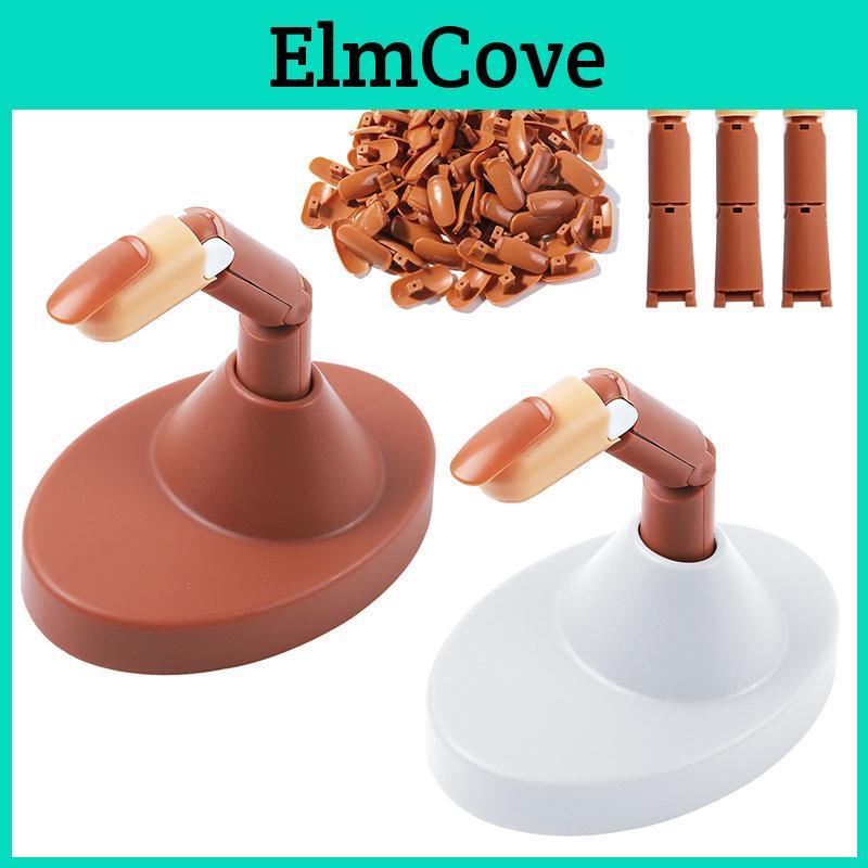 Mechanical Hand For Practice Acrylic Nails Silicone Nails Tips Can Be Detachable Beginners Practice Moving Finger Strap Base