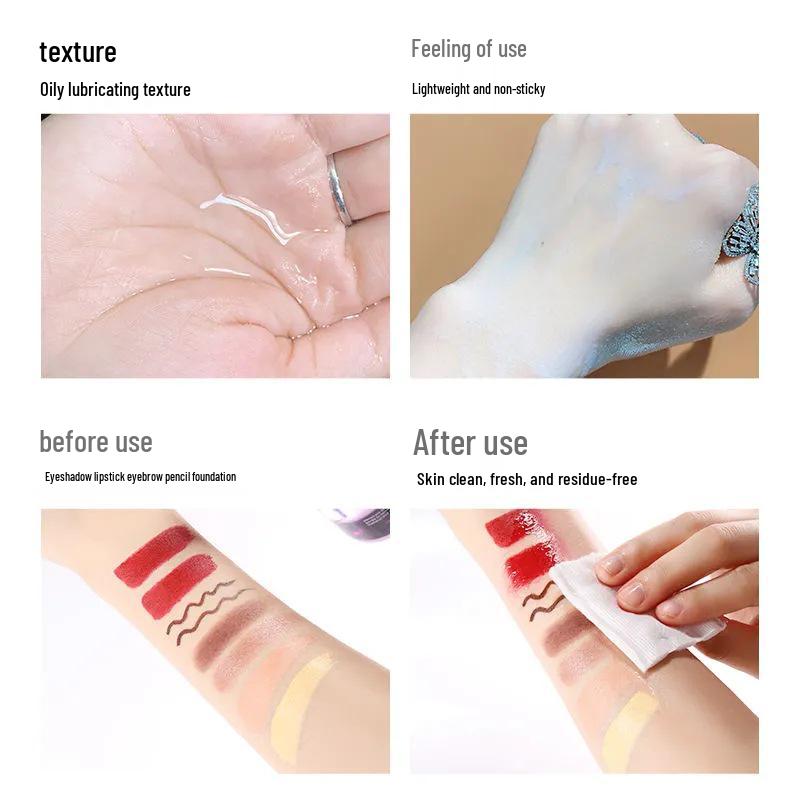 Sensitive Skin Gentle Cleansing Oil: Plant-Based Makeup Remover for Face, Eyes, and Lips