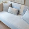 Ice Silk Sofa Cushion, Summer Mat, Non-slip Cushion, Summer Rattan and Bamboo Mat, Fabric Fabric, Universal for All Seasons