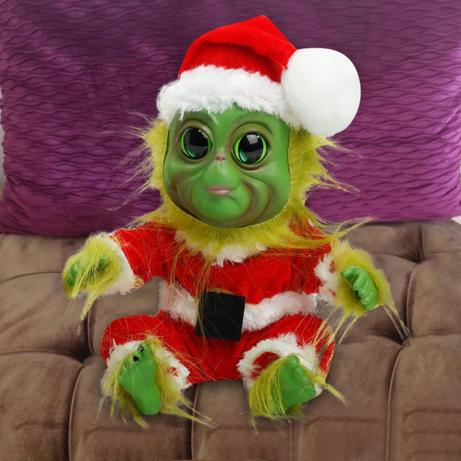 

Креативные плюшевые куклы-эльфы, рождественские куклы-гики, рождественские подарки Green Geek