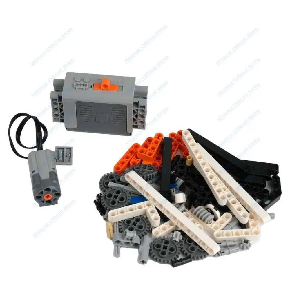 Creative 66844 Hexapod Bionic Technological Building Blocks Set Walking Robot Power Motor Educational DIY MOC Bricks Toys Gifts