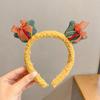 Portable Cute Christmas Hair Hoop Simple Sweet Festival Hair Accessories Fashion Cartoon Hairpin Girl