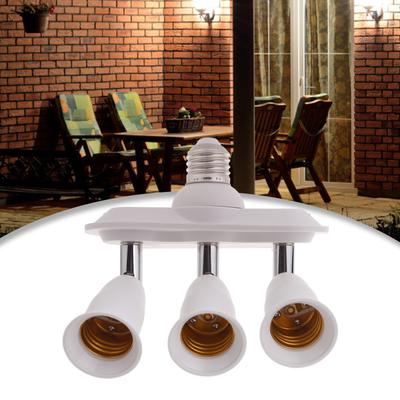 3/4/5-in-1 E27 auf E27 Lampensockel-Verteileradapter, verstellbare Lampenfassungsverlängerung, 110–265 V