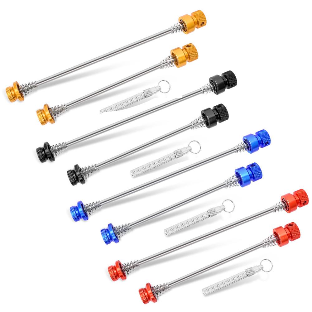 Bicycle Wheels Quick Release Post MTB Mountain Road Bike Parts Accessories Portable Bike Quick Release Anti-theft Skewers