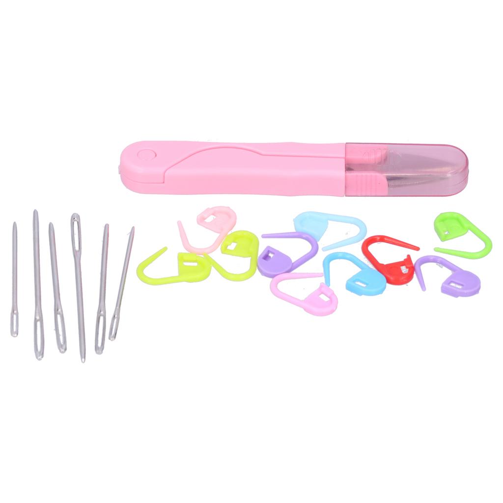 Crochet Hook Set Alumina Crochet Needle Colorful Sweat  Knitting Tools Household Supplies